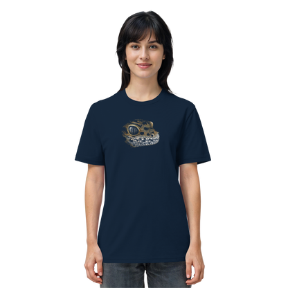 Leopard Gecko Skizze Kritzelkunst - Organic Shirt