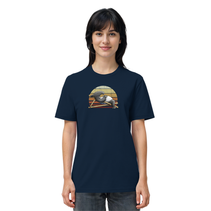 Lässiger Retro Sundown Tapir - Organic Shirt
