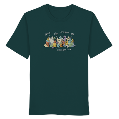 Nope, Nee, Nö Katzen - Organic Shirt