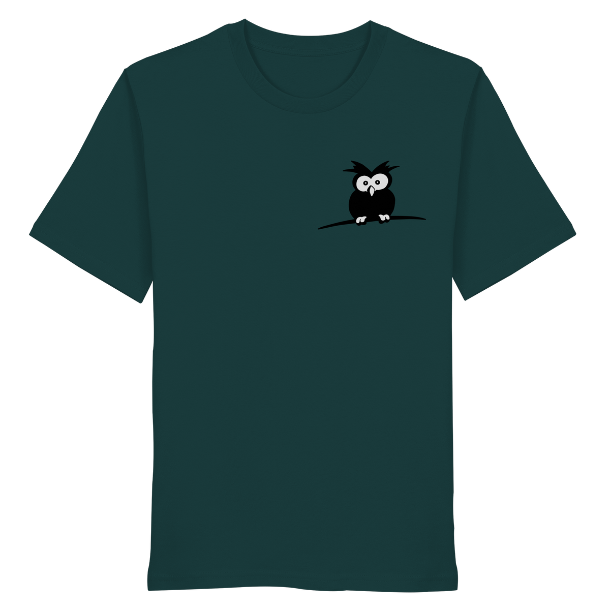 Kleine struppige Eule - Organic Shirt