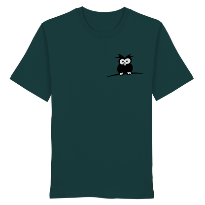 Kleine struppige Eule - Organic Shirt