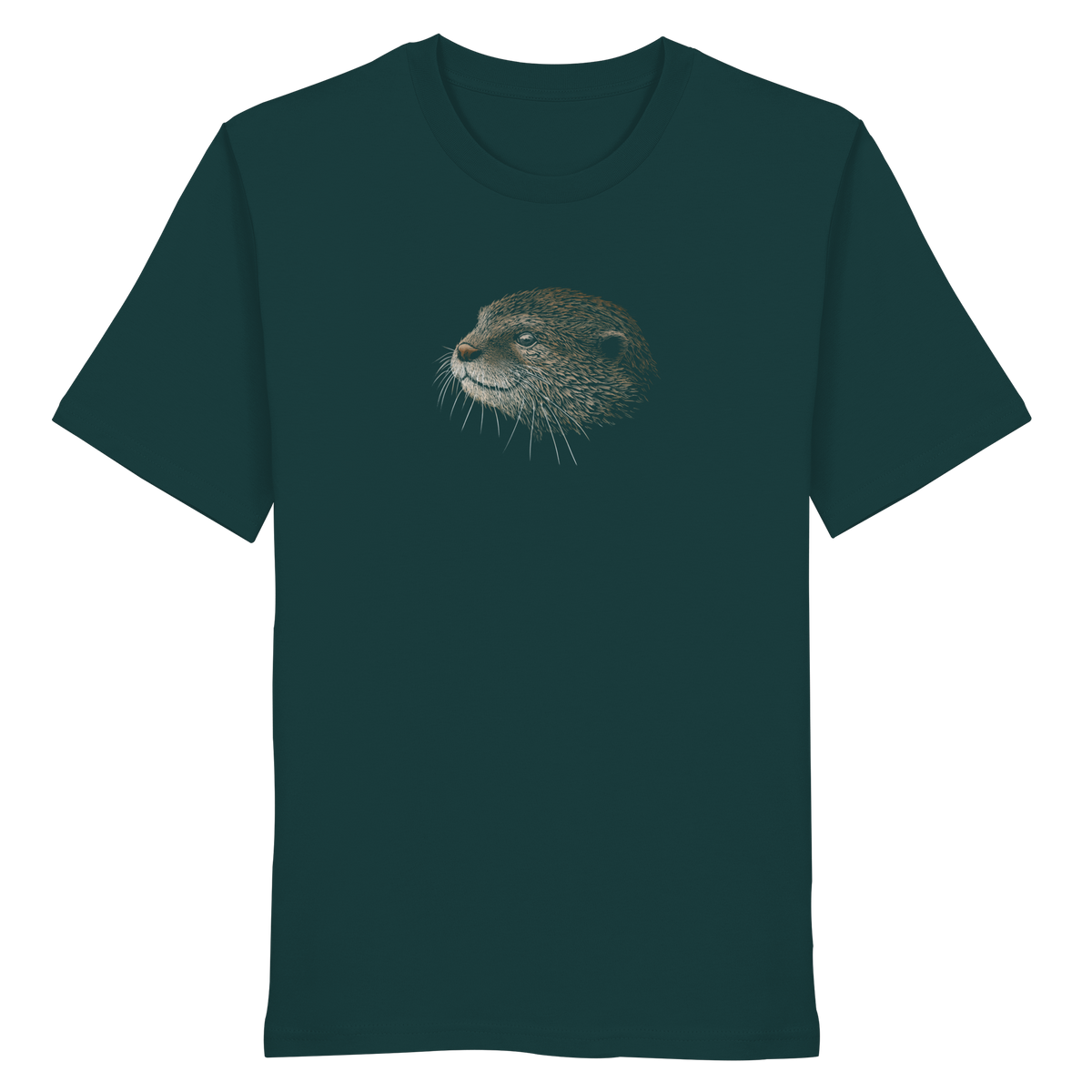 Otter Bleistift Zeichnung KritzelKunst - Organic Shirt