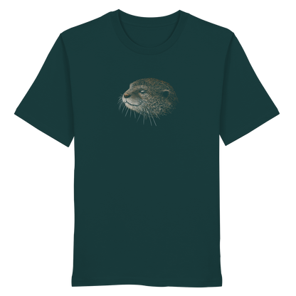 Otter Bleistift Zeichnung KritzelKunst - Organic Shirt