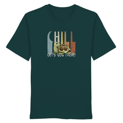 Gechillt gemütliche Schildkröte - Organic Shirt