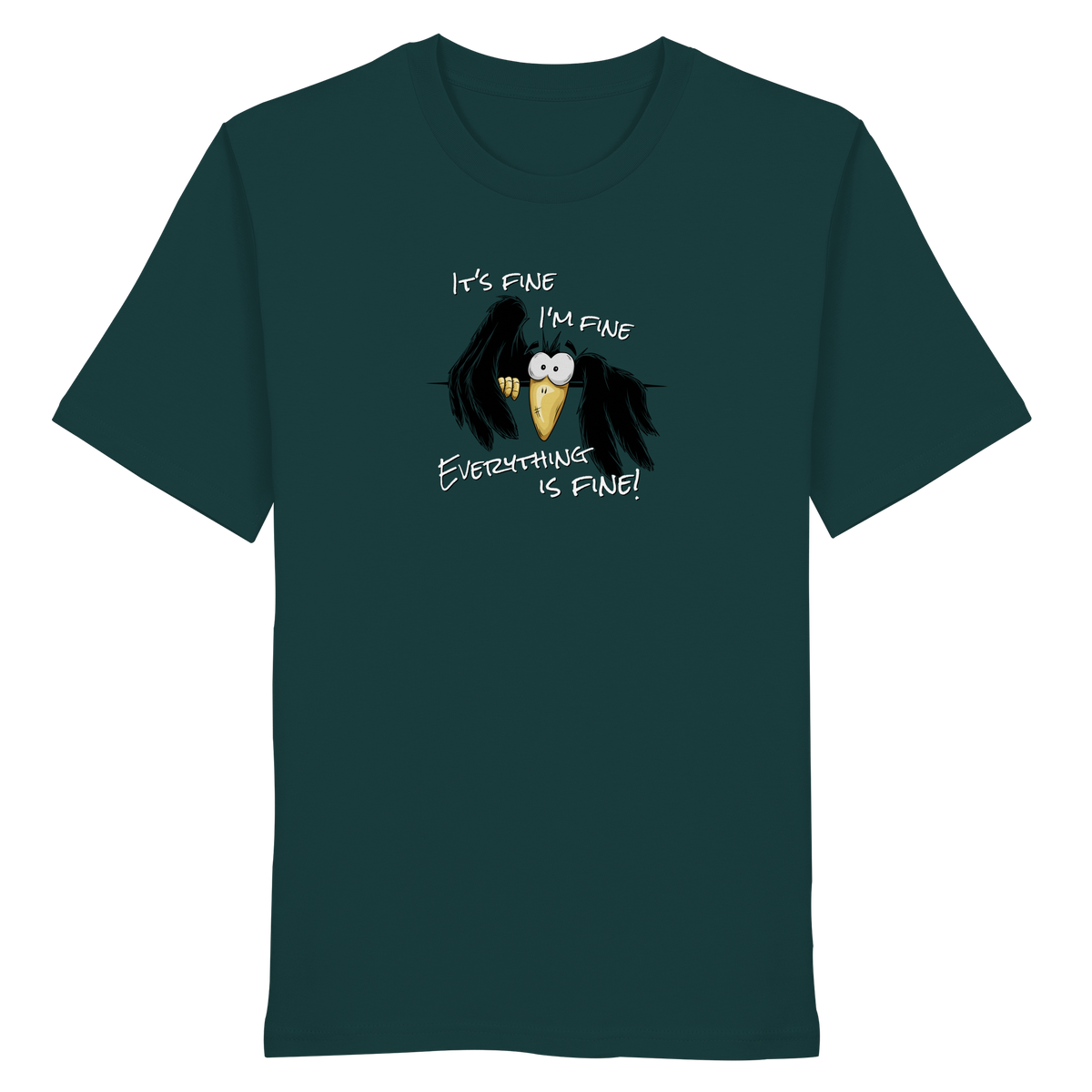I’m Fine Rabe | Alles Gut Krähe - Organic Shirt