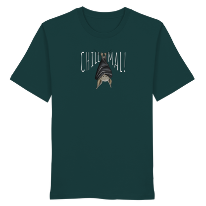 Chill Mal gemütliche Fledermaus - Organic Shirt