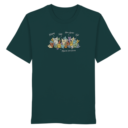 Nope, Nee, Nö Katzen - Organic Shirt