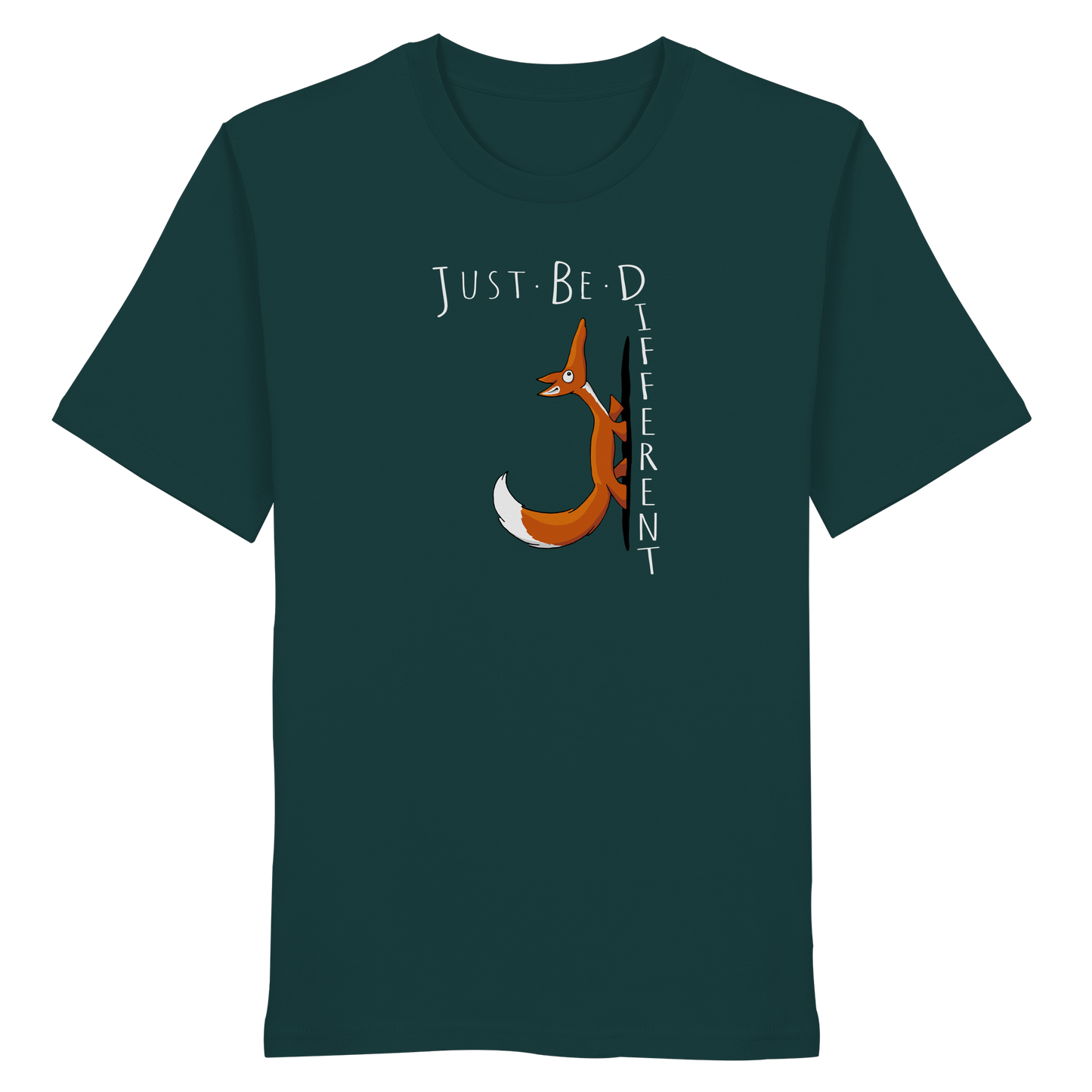 Just Be Different | Sei Anders, kleiner Fuchs - Organic Shirt
