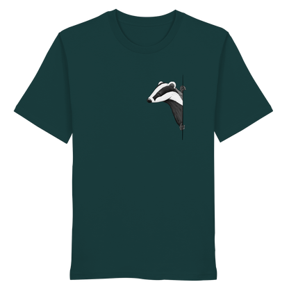 Lässiger Dachs Meister Grimbart - Organic Shirt