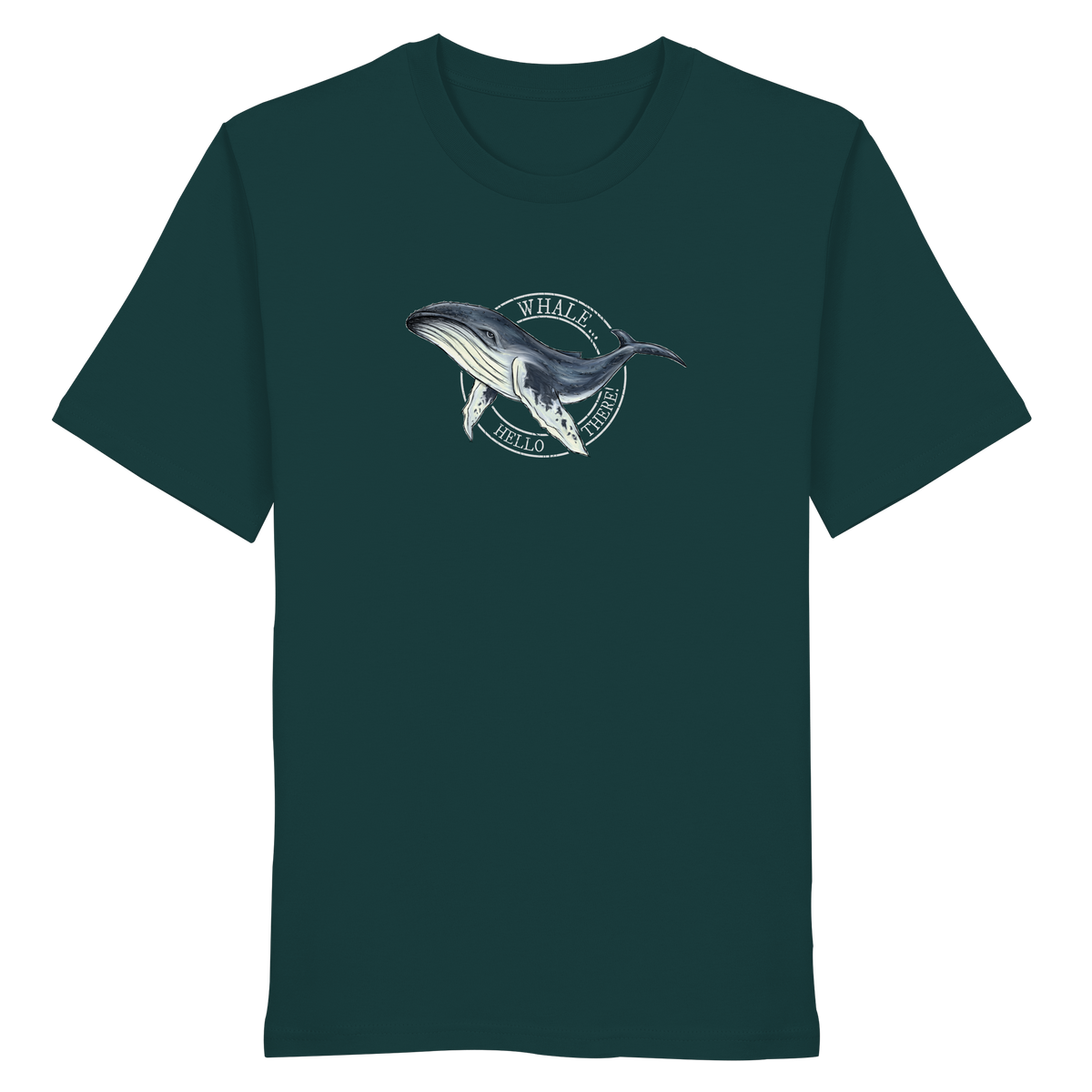 Whale, Hello There | Buckelwal - Organic Shirt