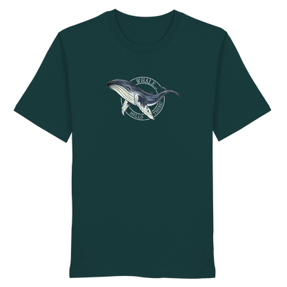 Whale, Hello There | Buckelwal - Organic Shirt