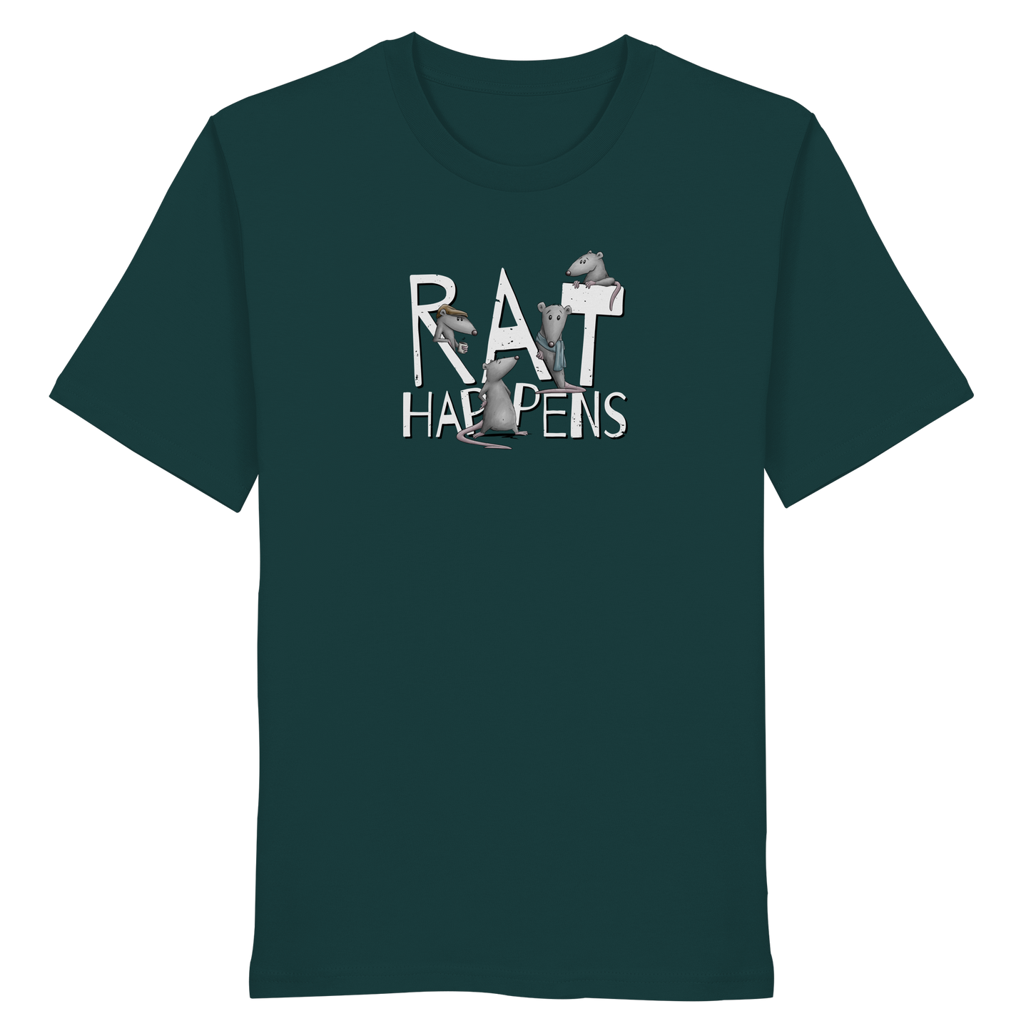 Rat Happens Ratten - Organic Shirt