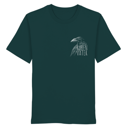 Rabenvater schwarzer Rabe Krähe - Organic Shirt
