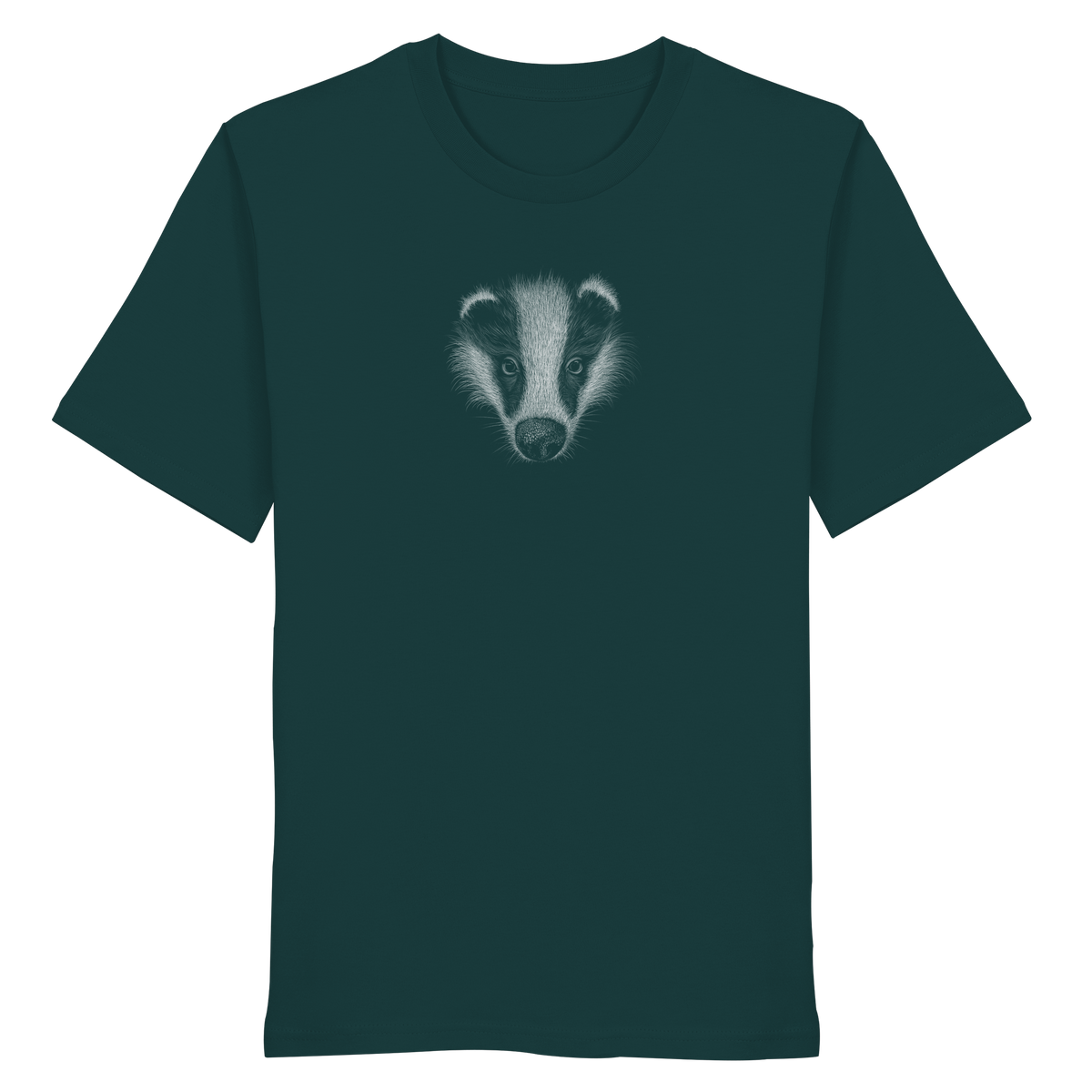 Kritzel-Kunst Dachs Illustration - Organic Shirt