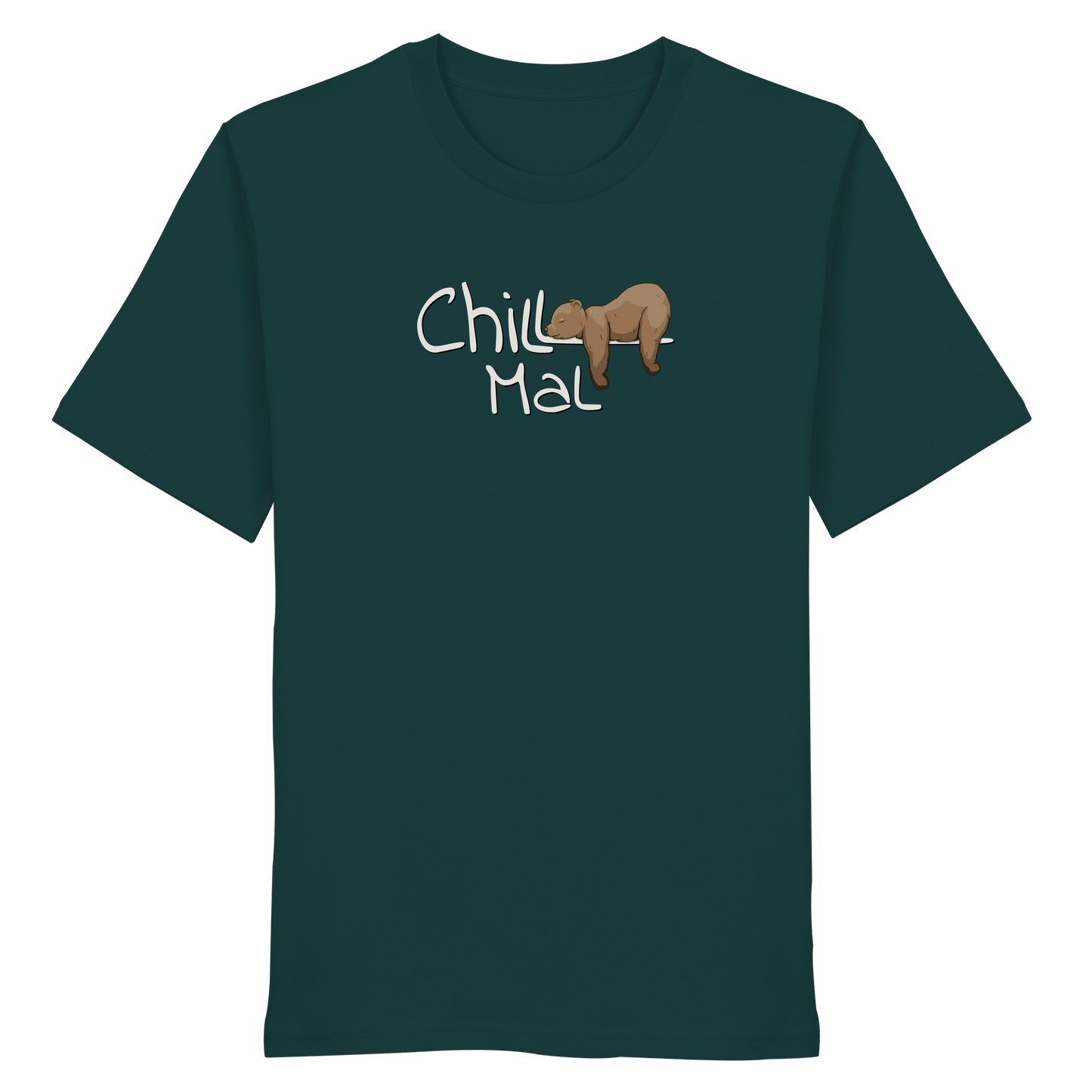 Chill Mal schläfriger Braunbär - Organic Shirt