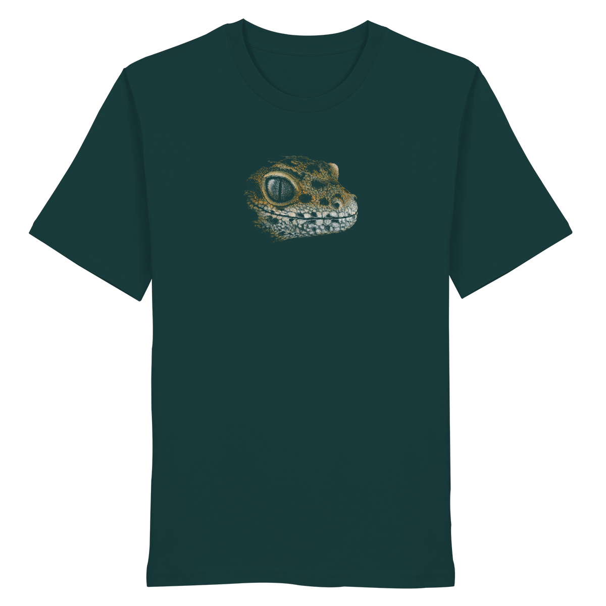 Leopard Gecko Skizze Kritzelkunst - Organic Shirt