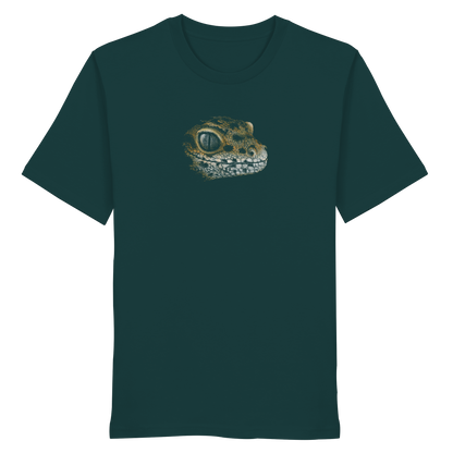 Leopard Gecko Skizze Kritzelkunst - Organic Shirt