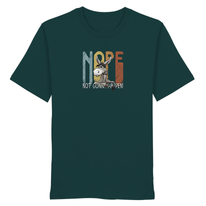 Nope | bockiger Esel - Organic Shirt