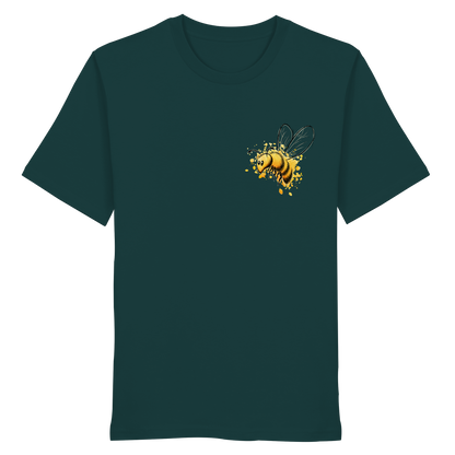 Lässige kleine Honig-Biene - Organic Shirt