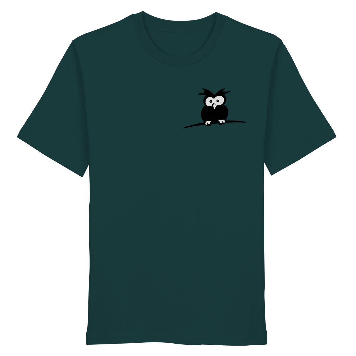 Kleine struppige Eule - Organic Shirt