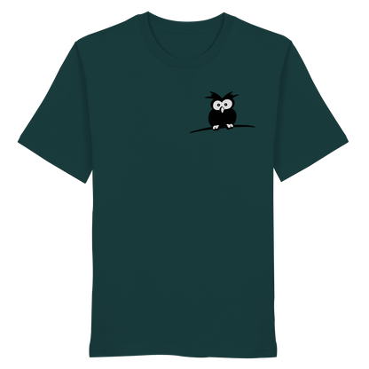 Kleine struppige Eule - Organic Shirt