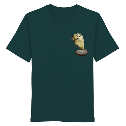 Lustiger frecher Biber - Organic Shirt