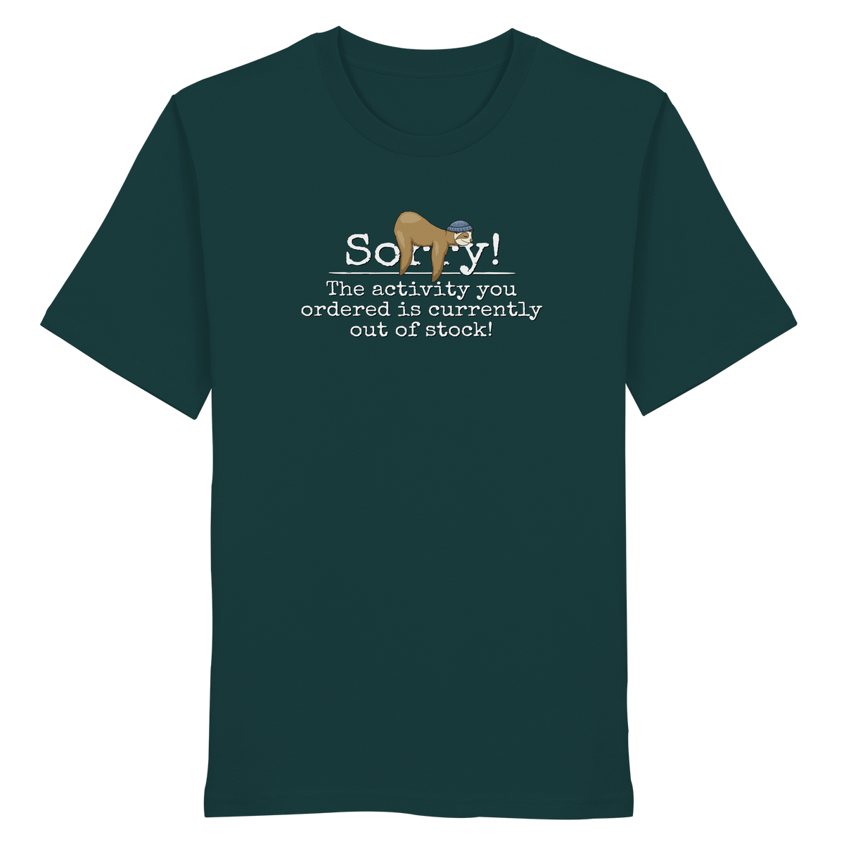 No-Activity Faultier - Organic Shirt