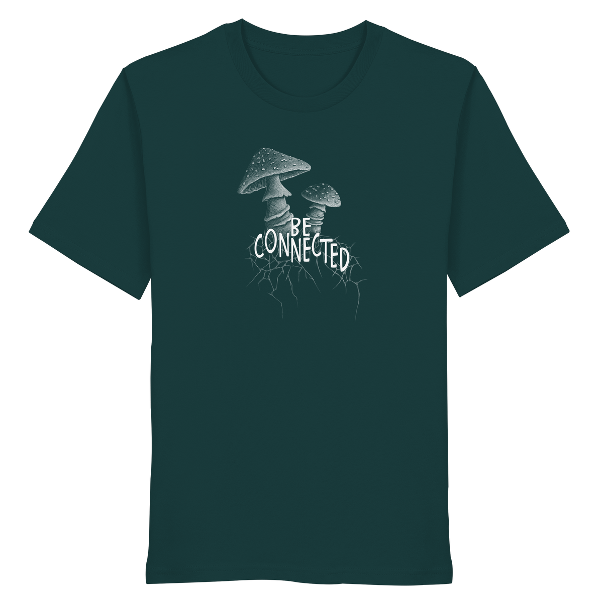 Be Connected Panther-Pilz - Organic Shirt