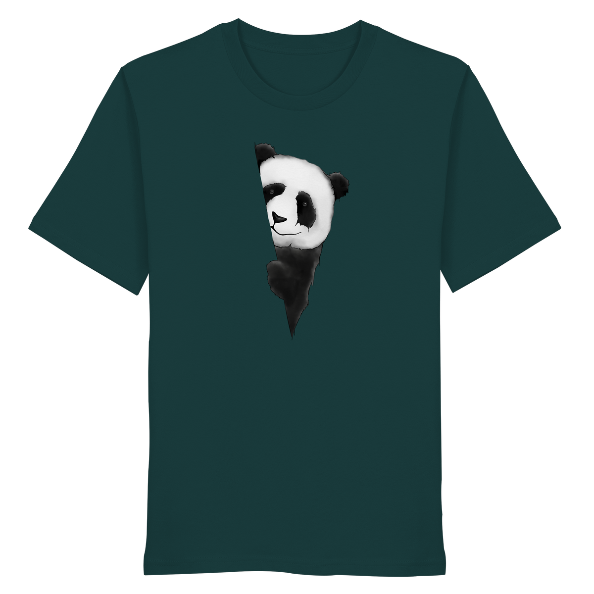 Panda Bär Illustration - Organic Shirt