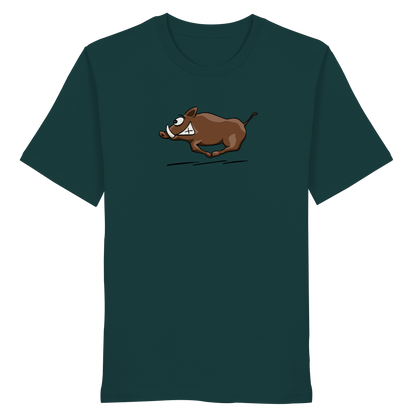 sauwildes Wildschwein | Wildsau  - Organic Shirt