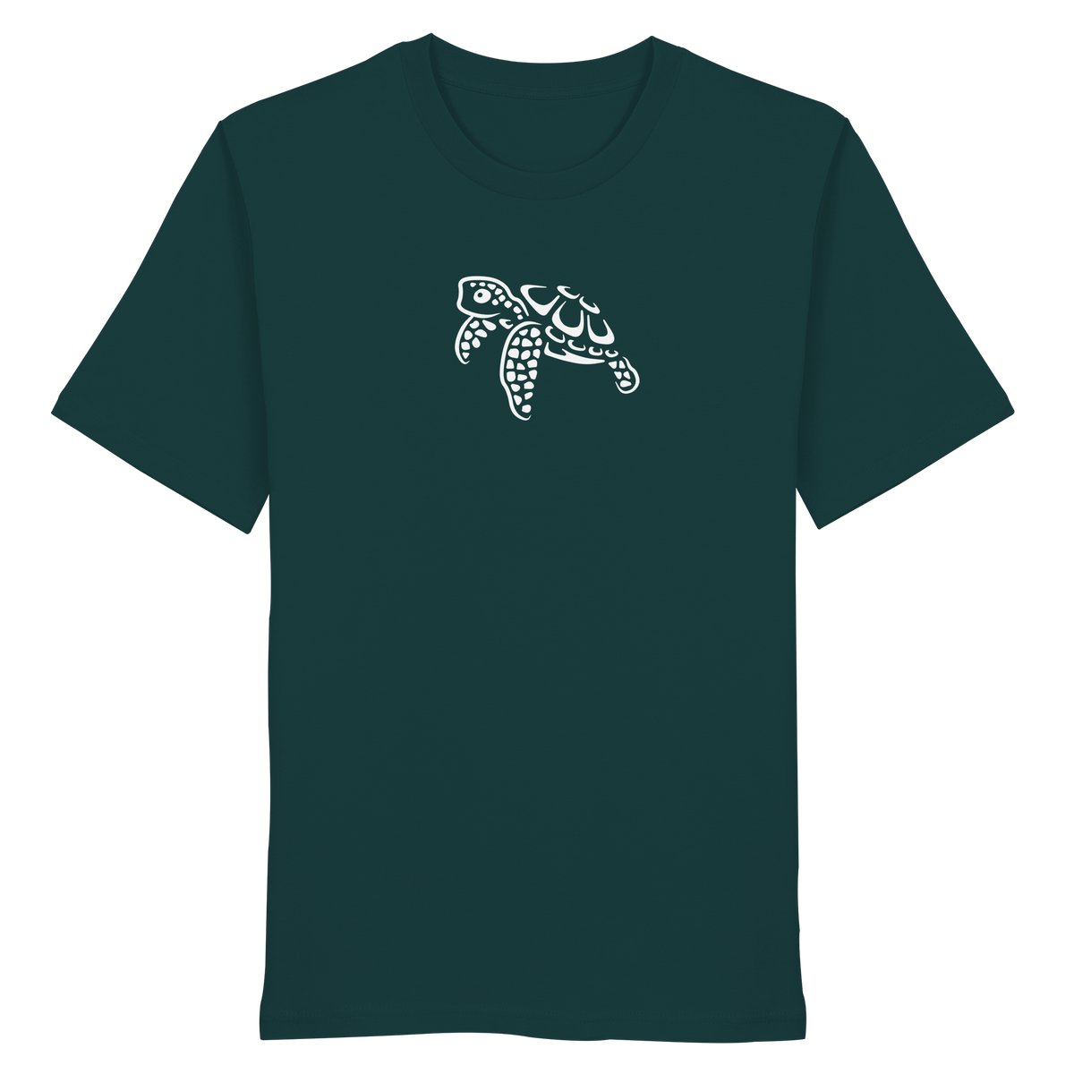 schwimmende Meeres-Schildkröte - Organic Shirt