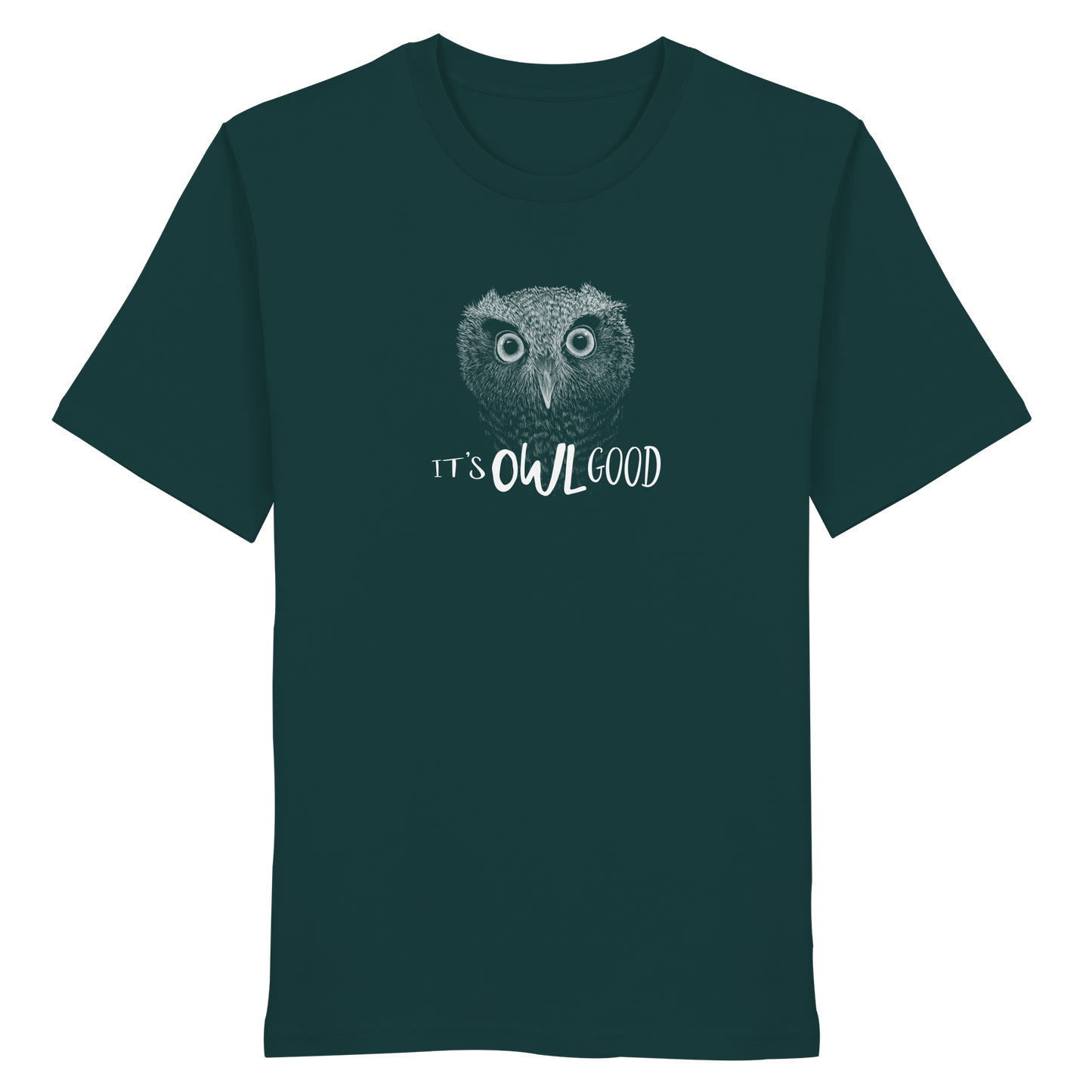 OWL Good | Kritzel-Kunst-Eule - Organic Shirt
