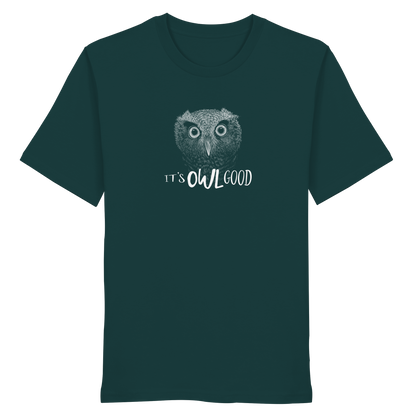 OWL Good | Kritzel-Kunst-Eule - Organic Shirt