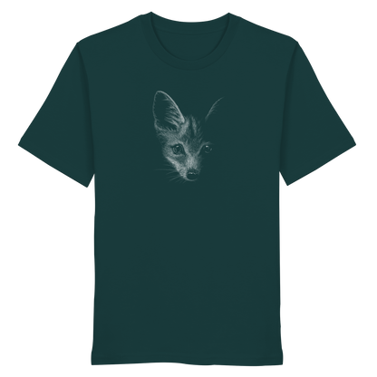 Fuchs Kritzelkunst Illustration - Organic Shirt