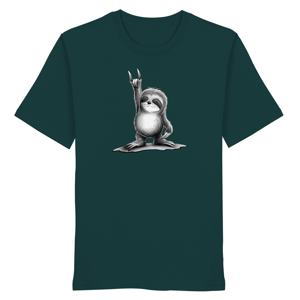 Rock On Party Faultier - Organic Shirt