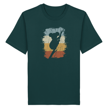 Retro kletternder Koala-Bär - Organic Shirt