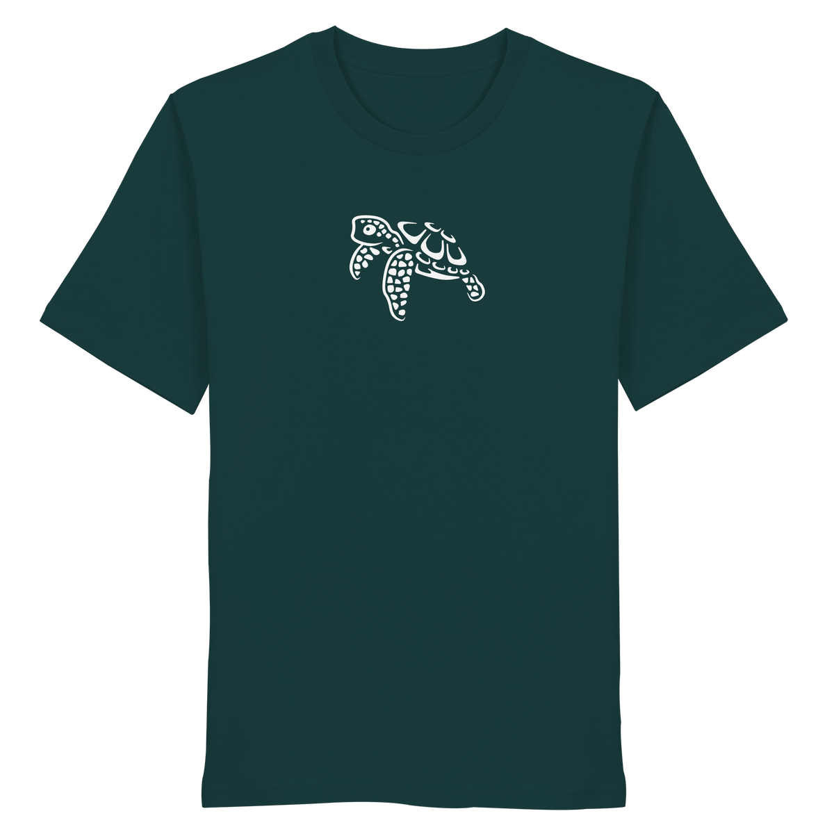 schwimmende Meeres-Schildkröte - Organic Shirt