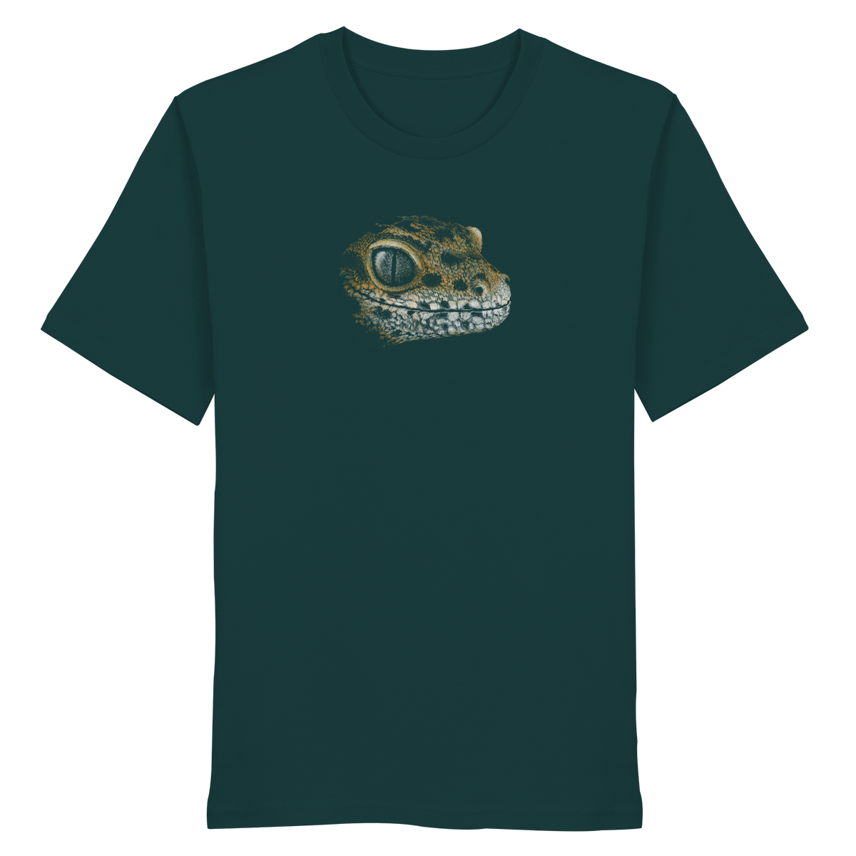 Leopard Gecko Skizze Kritzelkunst - Organic Shirt