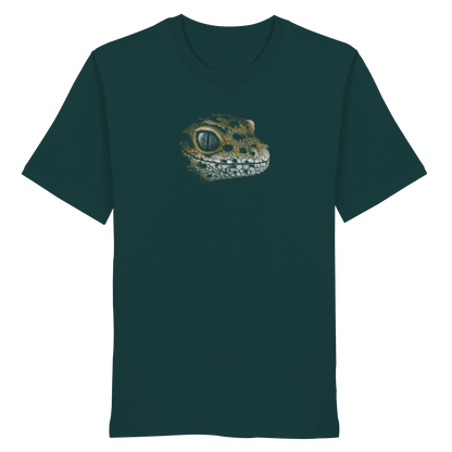 Leopard Gecko Skizze Kritzelkunst - Organic Shirt