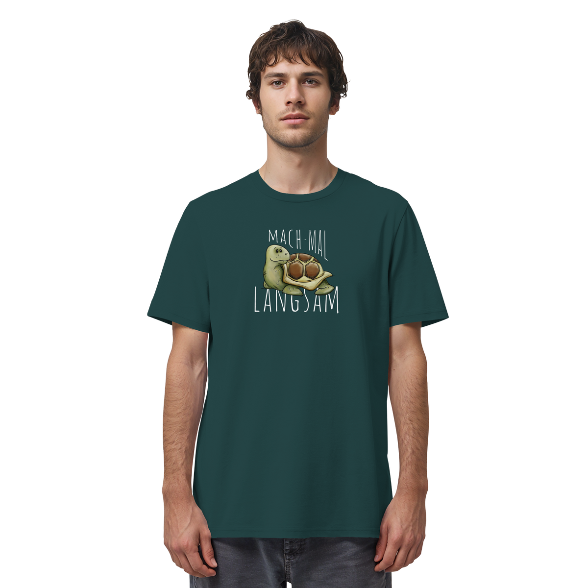 Mach mal langsam Schildkröte - Organic Shirt