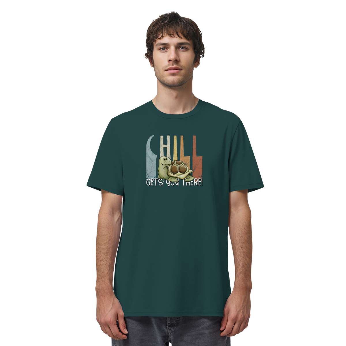 Gechillt gemütliche Schildkröte - Organic Shirt