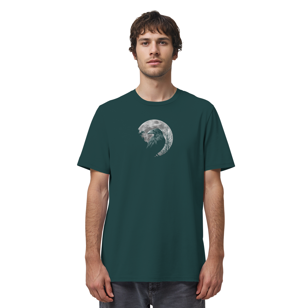 Vollmond-Rabe - Organic Shirt