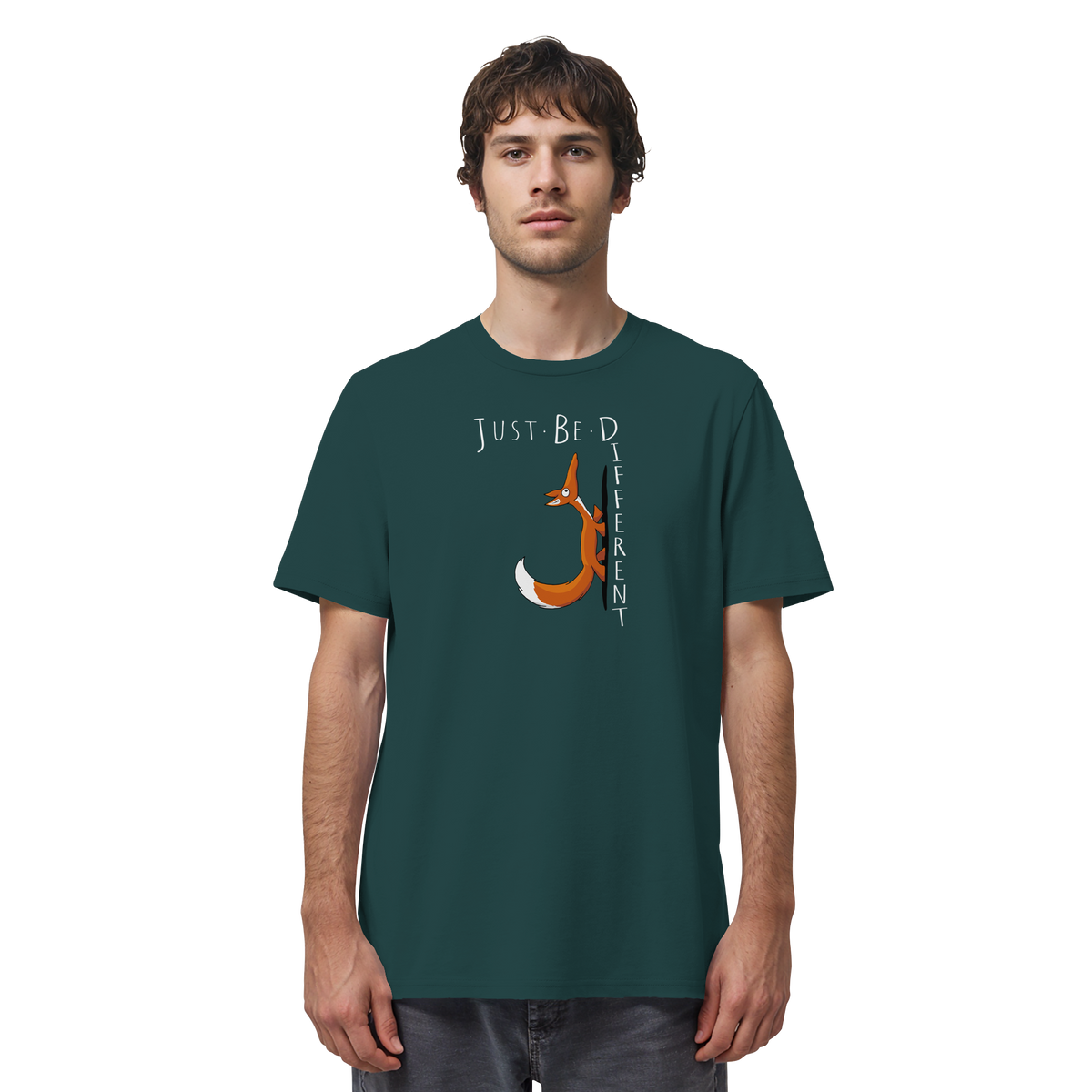 Just Be Different | Sei Anders, kleiner Fuchs - Organic Shirt