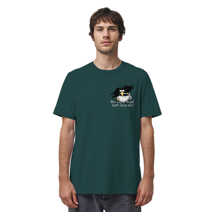 Der frühe Vogel kann mich mal | Kaffee Rabe - Organic Shirt