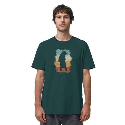 Retro Bären-Silhouette - Organic Shirt