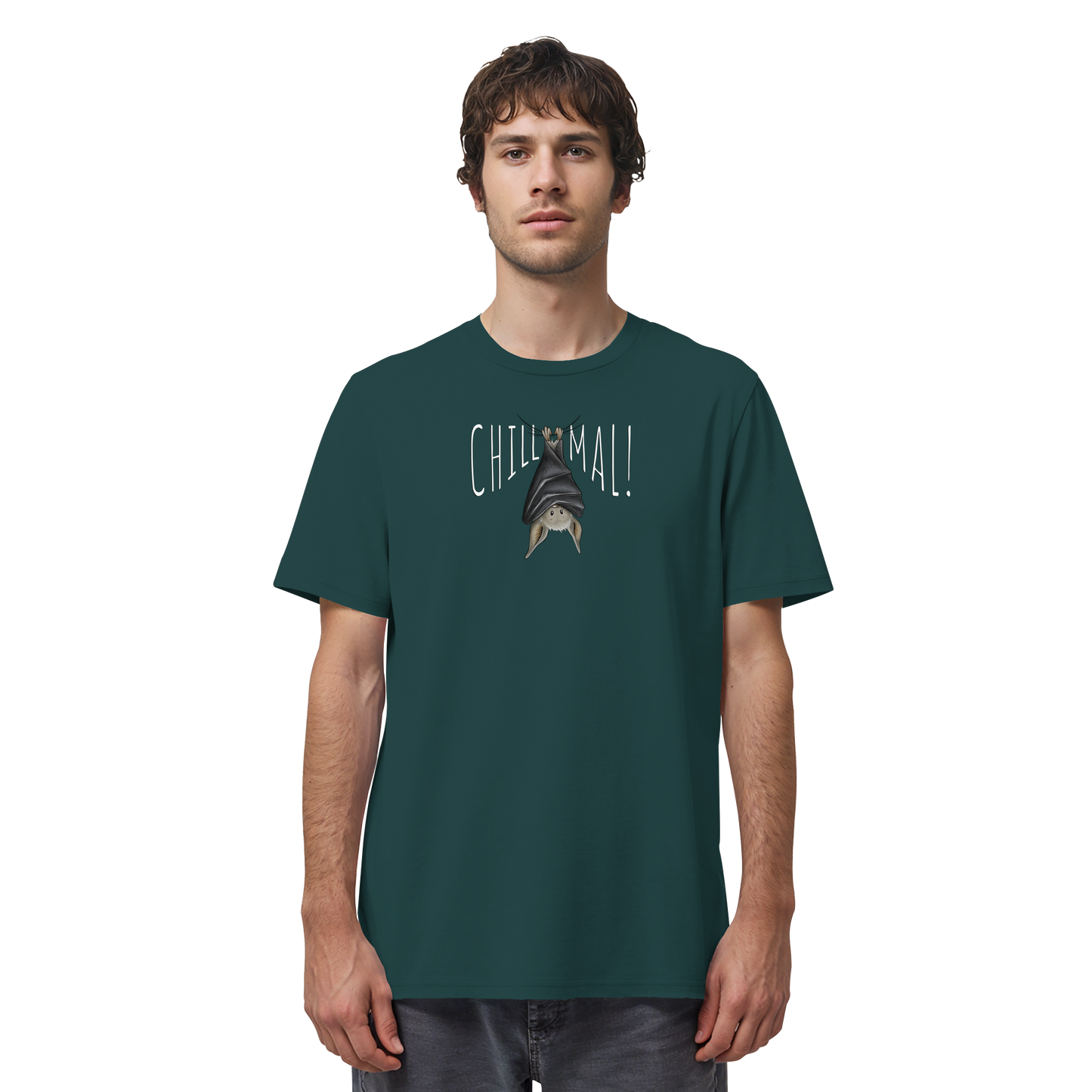 Chill Mal gemütliche Fledermaus - Organic Shirt