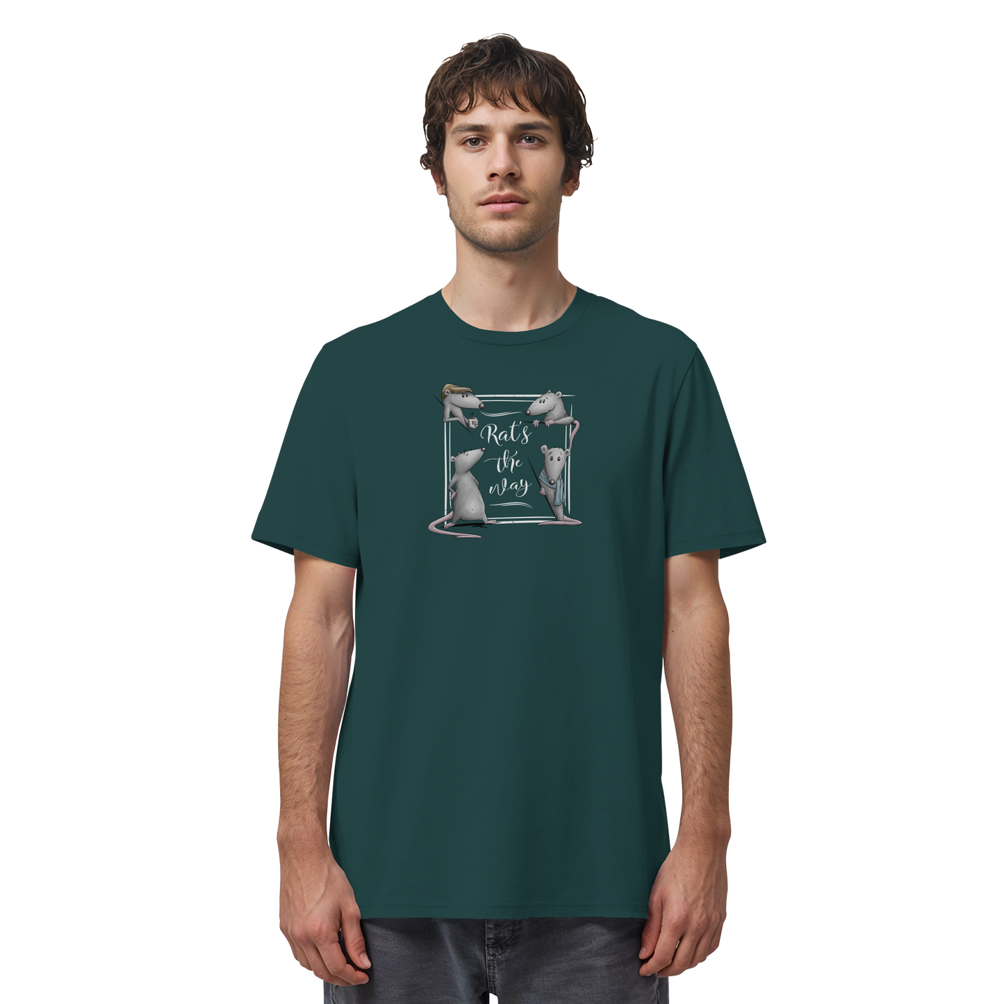 Rat’s The Way Kaffeehaus Ratten - Organic Shirt