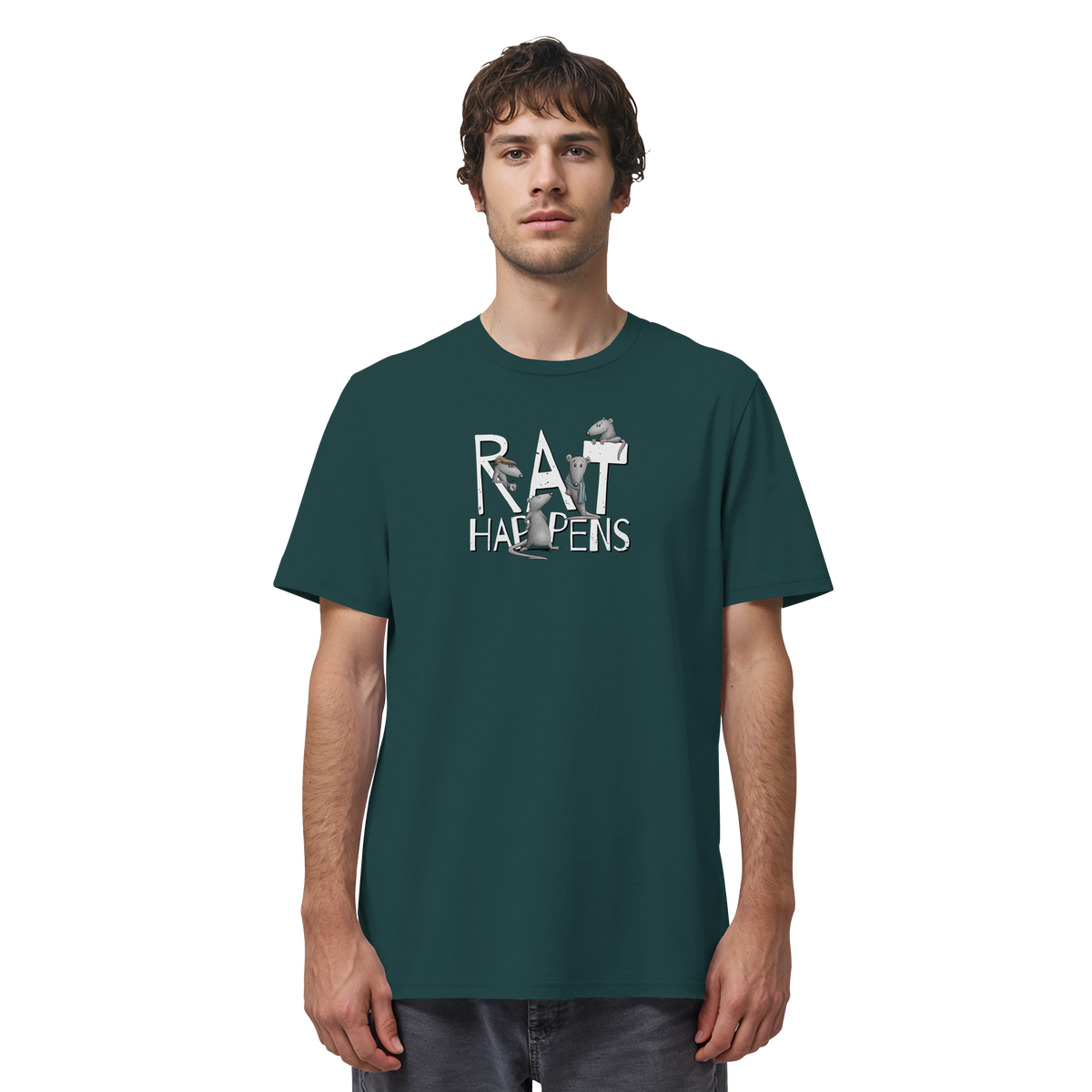Rat Happens Ratten - Organic Shirt