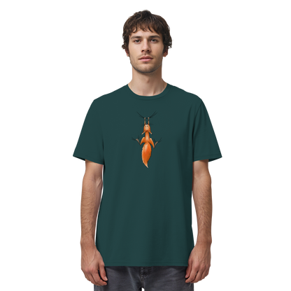 Rotes Eichhörnchen hängt ab - Organic Shirt