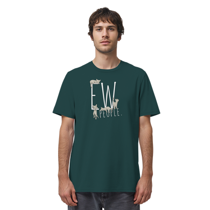 Ew, People. Sarkastische Katzen - Organic Shirt